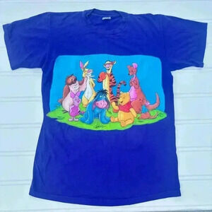 Vintage Pooh Disney T-Shirt Winnie The Pooh & Friends Graphic 90s